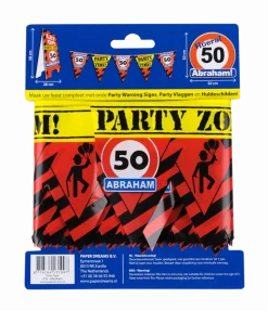 Abraham Afzetlint 50 jaar 12m