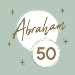 Abraham Servetten Groen Goud 33cm 10st