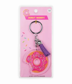 Acryl Sleutelhanger Donut