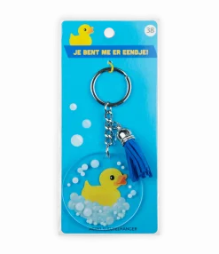Acryl Sleutelhanger Eendje