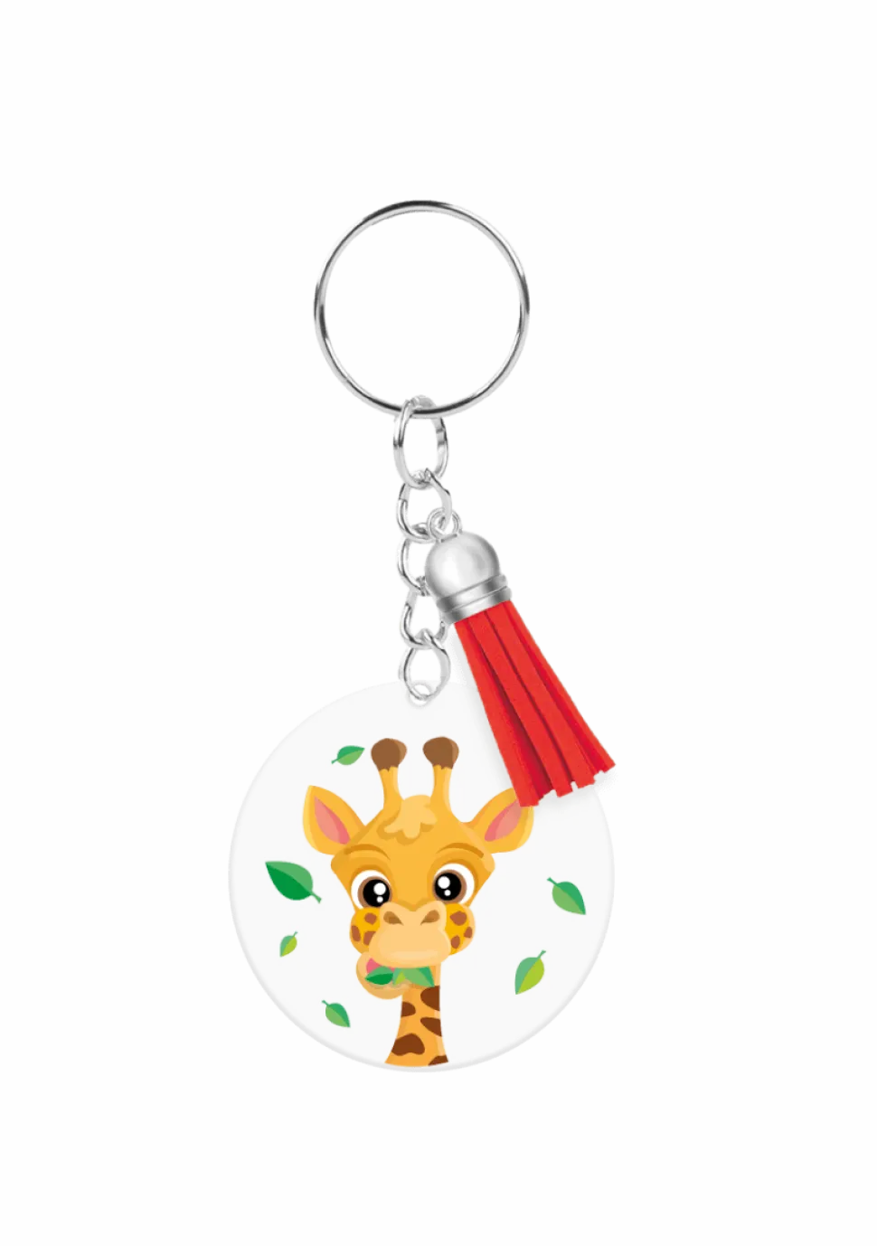 Acryl Sleutelhanger Giraffe