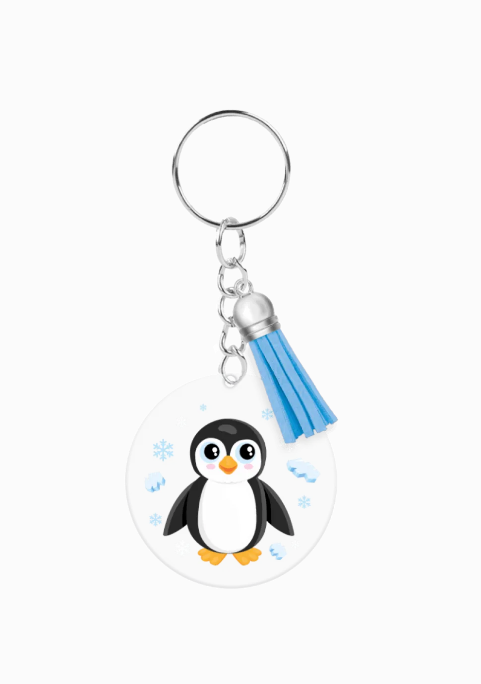 Acryl Sleutelhanger Pinguïn