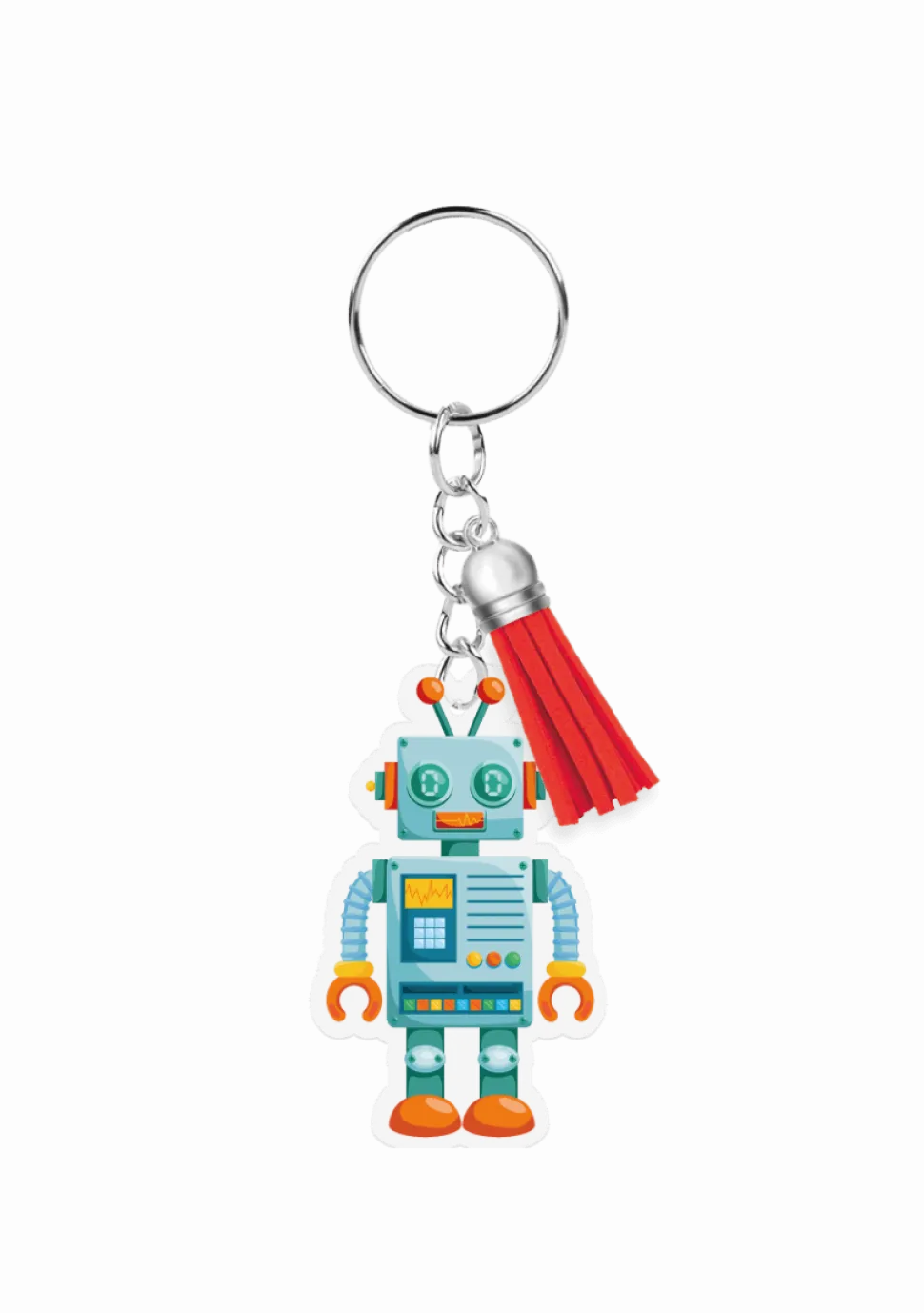 Acryl Sleutelhanger Robot