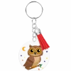 Acryl Sleutelhanger Uil