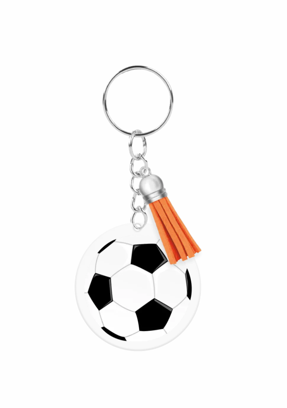 Acryl Sleutelhanger Voetbal