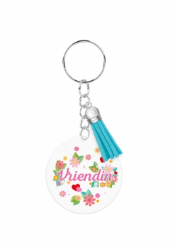 Acryl sleutelhanger Vriendin