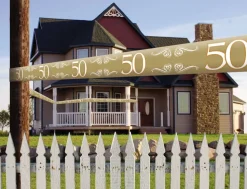 Afzetlint 50 Jaar Goud 15m