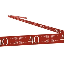 Afzetlint 40 Jarig Jubileum 15m