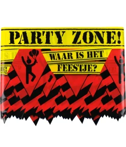 Afzetlint Waar is het Feestje 12m