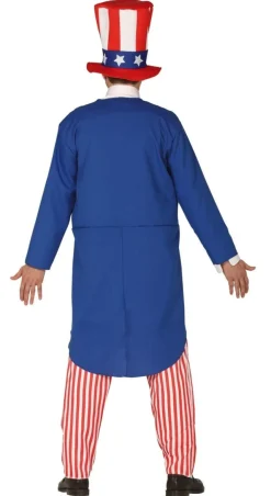 Amerikaanse Patriot Uncle Sam Kostuum
