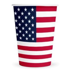 Amerika Bekers 210ml 8st