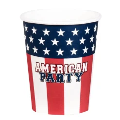 Amerika Bekers Party Papier 210ml 10st