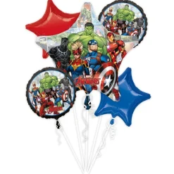 Avengers Helium Ballonnen set 5 delig leeg