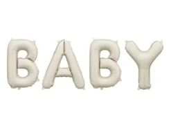 Baby Ballonnen Set Beige 1,4m