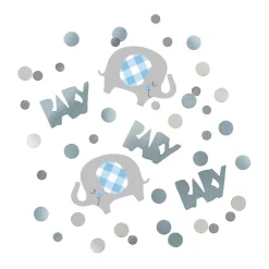 Baby Olifant Confetti Blauw 14gr