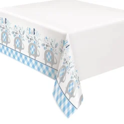 Baby Olifant Tafelkleed Lichtblauw 2,13m