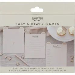 Babyshower Kaartspel Teddy 20st