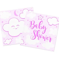Babyshower Meisje Servetten 25cm 20st