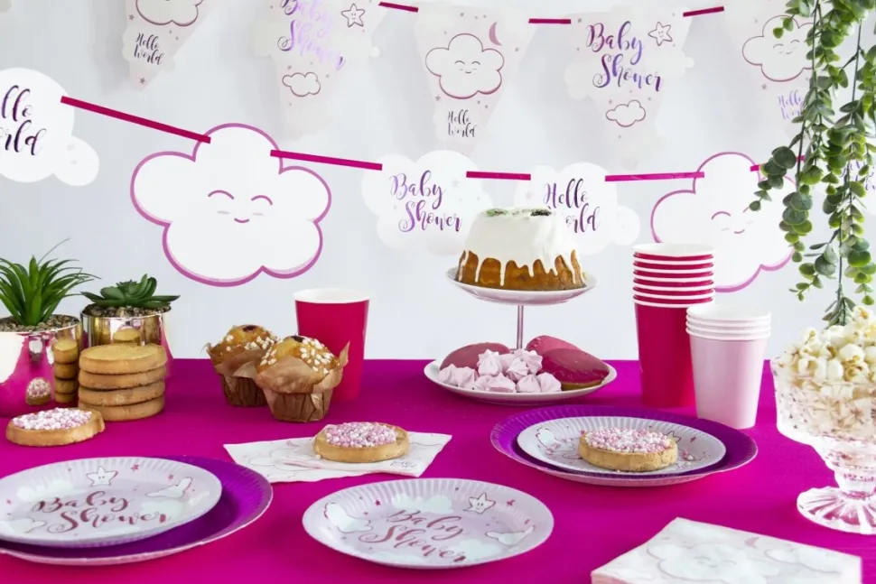 Babyshower Meisje Slingers 4m