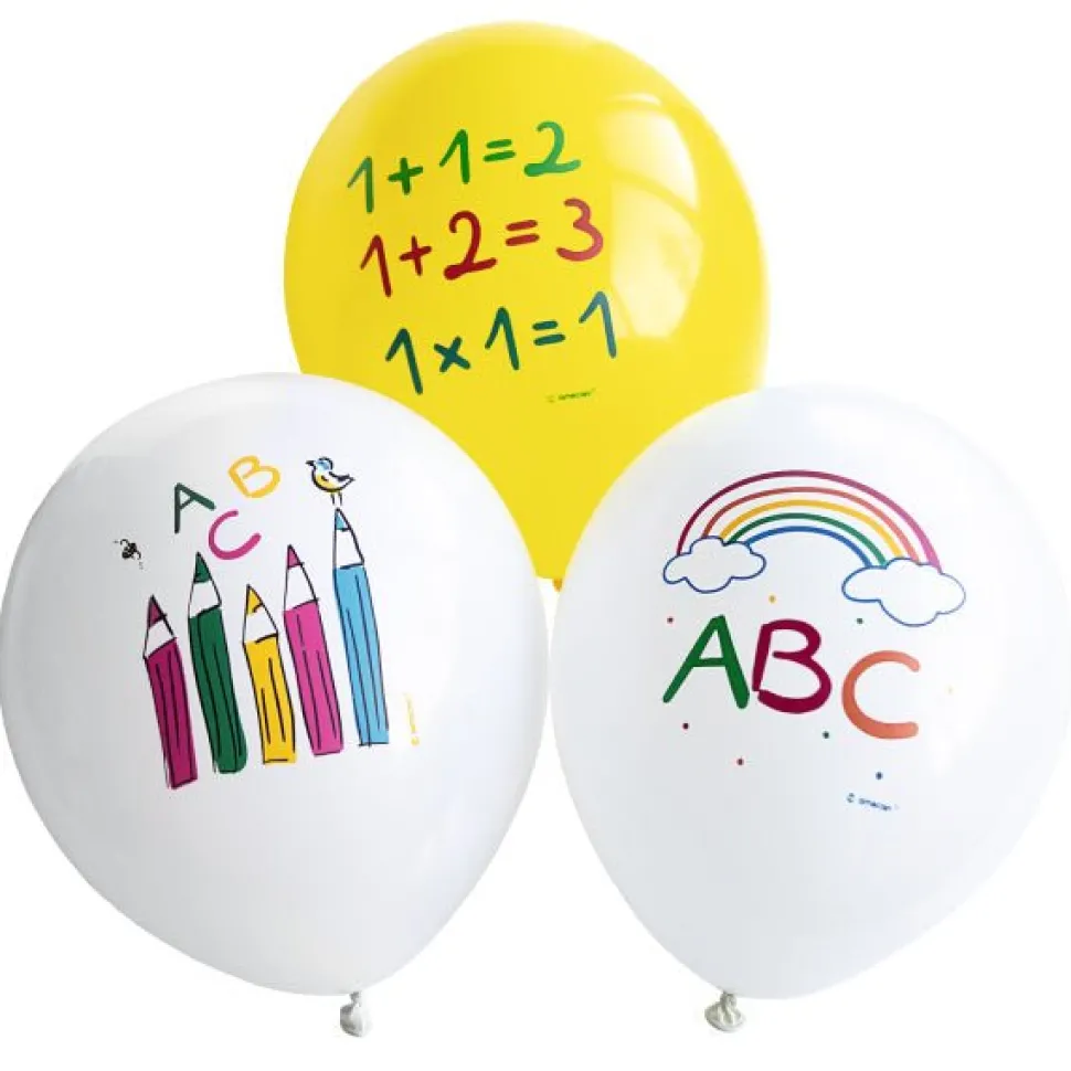 Back To School Ballonnen 27,5cm 6st