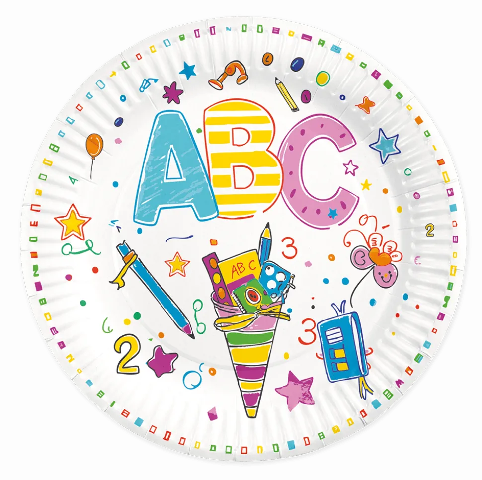Back To School Borden Abc 23cm 8st