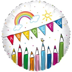 Back To School Helium Ballon Leeg 43cm