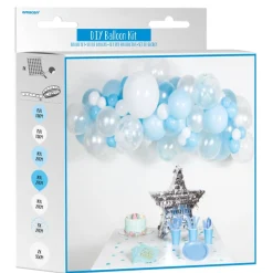 Ballonnenboog Lichtblauw Wit