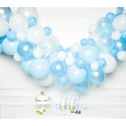 Ballonnenboog Lichtblauw Wit