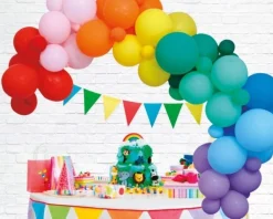 Ballonnenboog Zelf Maken Set Regenboog 4m