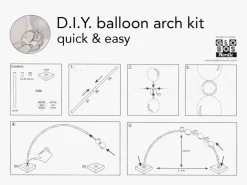 Ballonnenboog Zelf Maken Set 3x2,5m