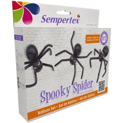 Ballonnen DIY Balloon Kit Spooky Spiders