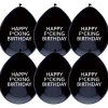Ballonnen Happy F*cking Birthday 30cm 5st