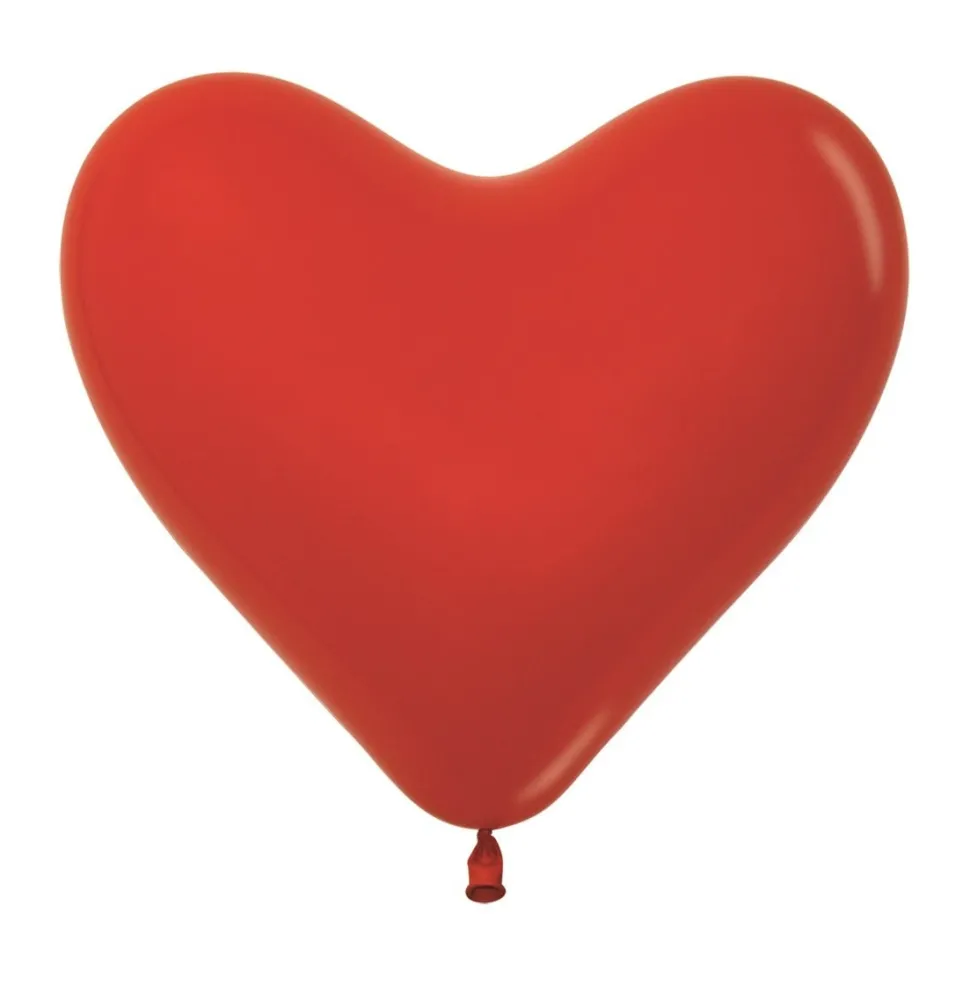 Ballonnen Hart Red 30cm 50st