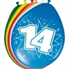 Ballonnen 14 Jaar 30cm 8st