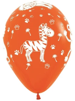 Ballonnen Jungle Animals Fashion Mix 30cm 25st
