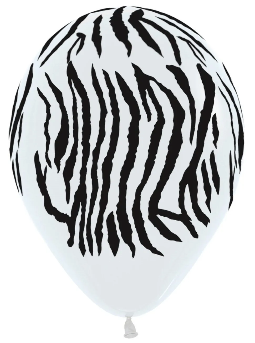 Ballonnen Jungle Stripes Mix 30cm 25st