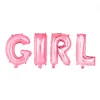 Ballonnen Letter Set Girl Roze 41cm