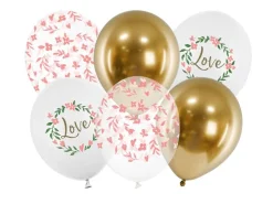 Ballonnen Love Mix 30cm 6st