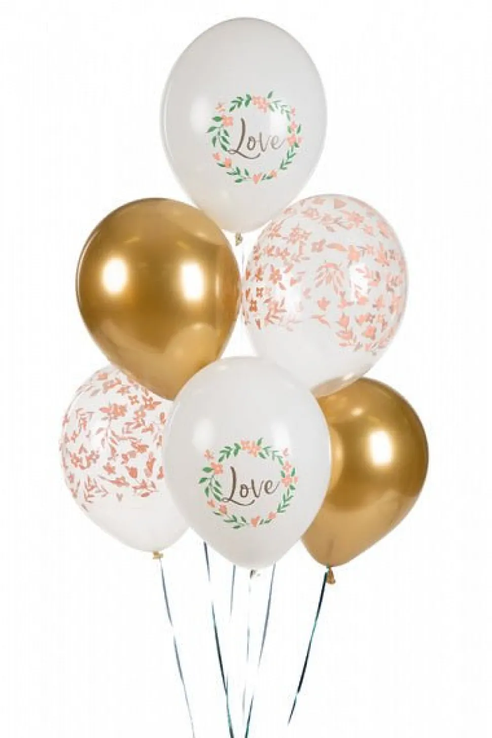 Ballonnen Love Mix 30cm 6st