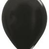 Ballonnen Metallic Black 12cm 50st
