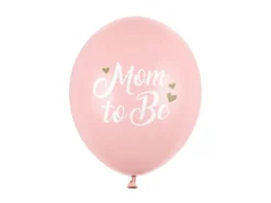 Ballonnen Mom To Be Roze 30cm 6st