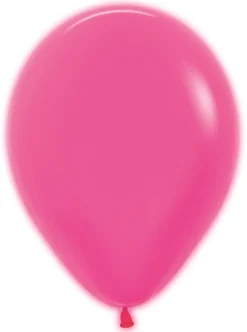 Ballonnen Neon Fuchsia 30cm 50st