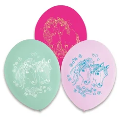 Ballonnen Paarden 22,8cm 6st
