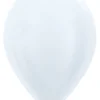 Ballonnen Pearl White 30cm 12st