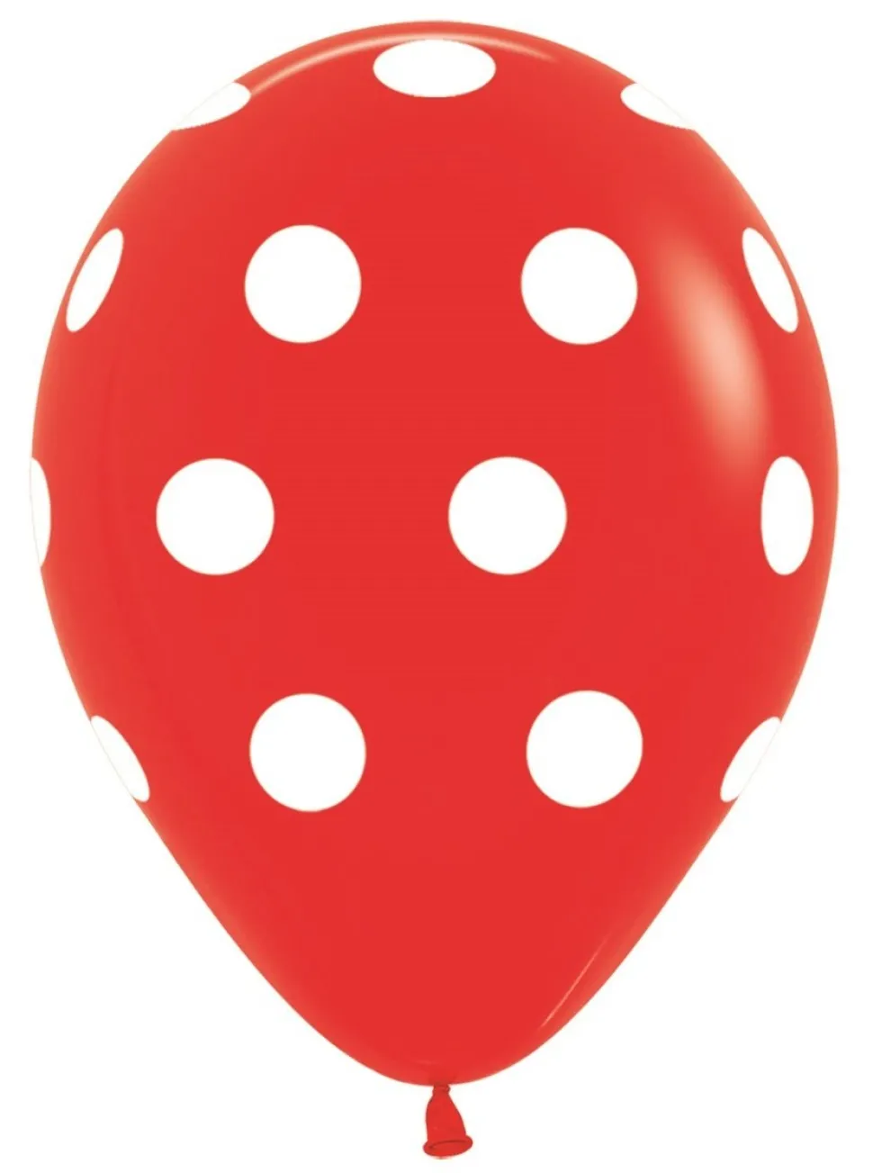 Ballonnen Polka Dots Red 30cm 25st