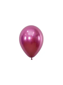 Ballonnen Reflex Fuchsia 12cm 50st