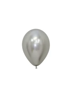 Ballonnen Reflex Silver 12cm 50st