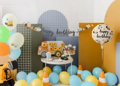 Ballonnen Set Bouwvoertuigen 30cm 6st