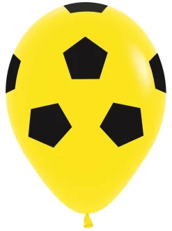 Ballonnen Soccerball Mix 30cm 25st
