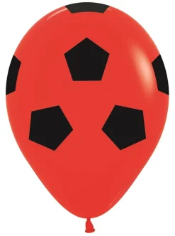 Ballonnen Soccerball Mix 30cm 25st